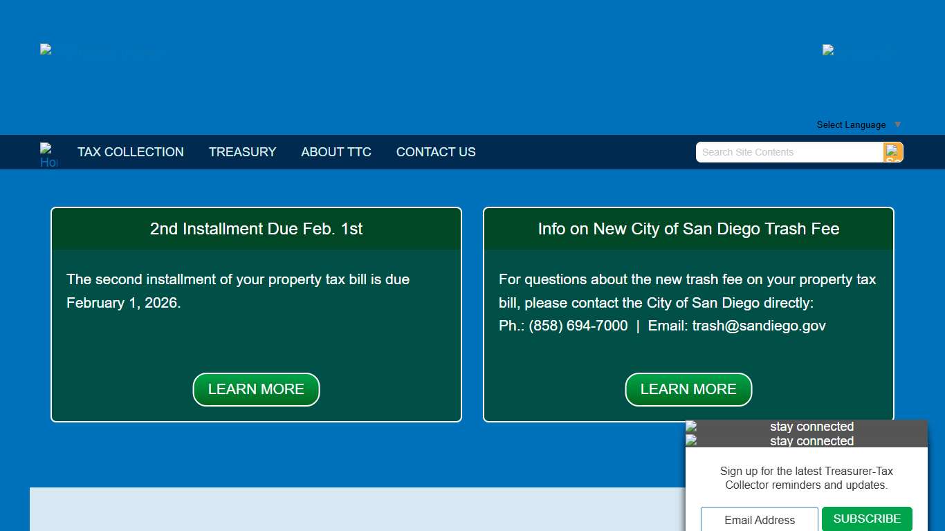 Treasurer-Tax Collector